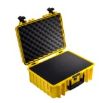 OUTDOOR case in yellow with foam insert 430x300x170 mm Volume: 22,1 L Model: 5000/Y/SI